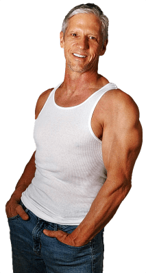 You'll learn how to lose body fat with "Fat Burning Secrets: Efficiency in Fitness" by Richard H. Webb - seen here at age 59.