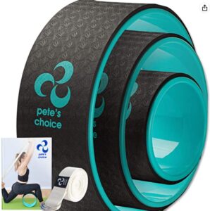 Yoga wheel by Pete's Choice is great for the back.